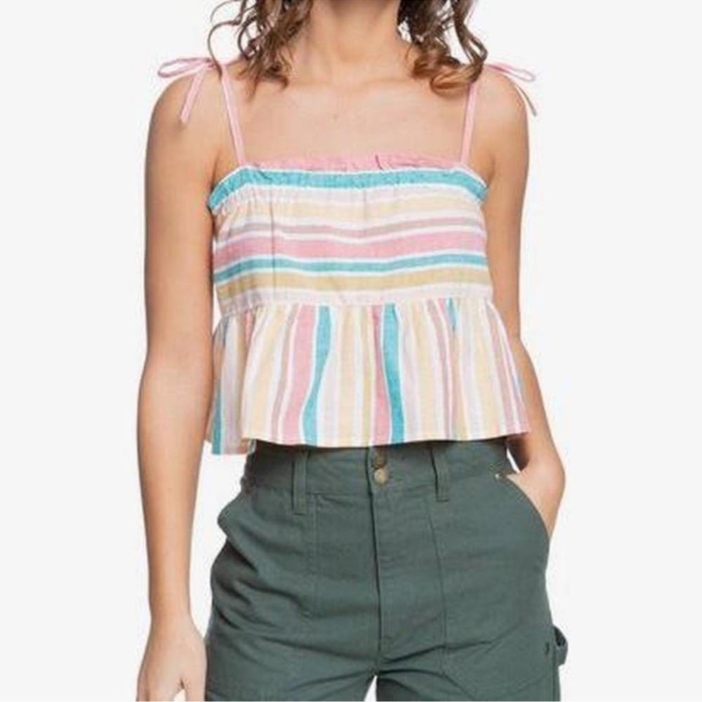 Striped Multicolor Women's Top